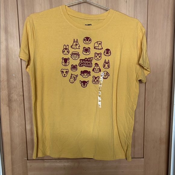 Nintendo Animal Crossing Cream T-Shirt - Picture 1 of 3